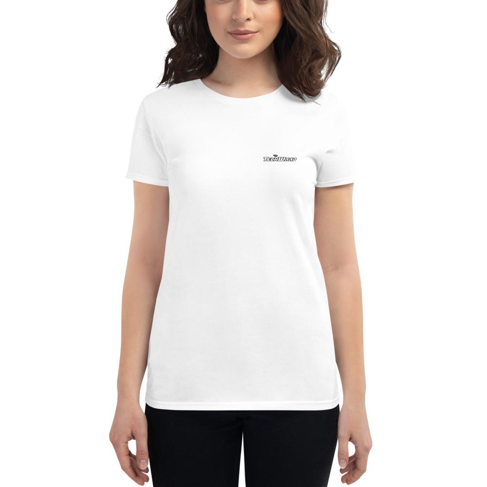 Women's short sleeve t-shirt Teckwrap USA White S 